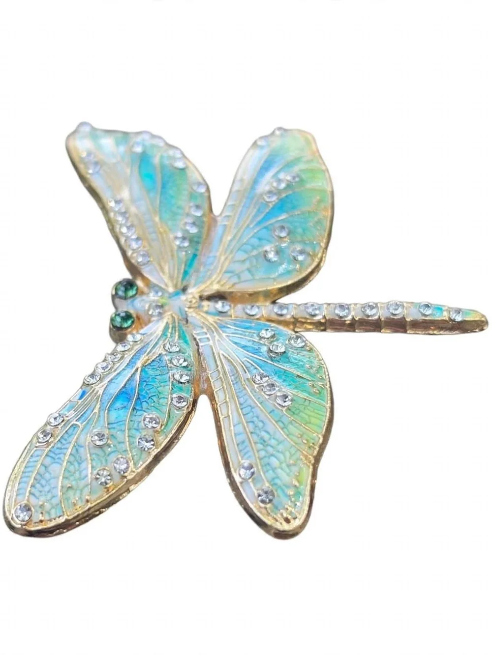 Dragonfly beautiful rhinestone